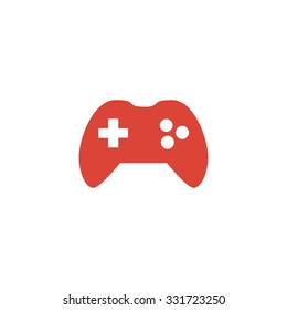 Game controller icon. Flat design style eps 10