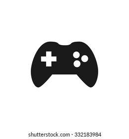 Game controller icon. Flat design style eps 10
