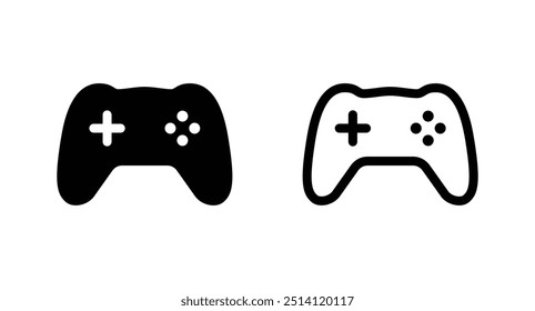 Icono del controlador del juego. gamepad, joypad, icono de símbolo de joystick