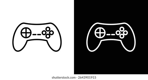 Game controller icon Graphic vector set for ui design