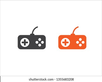 game controller icon isolated on a white background