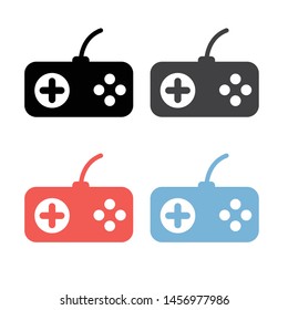 game controller icon isolated on a white background