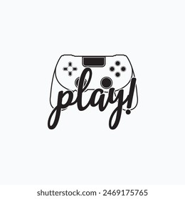 Game controller icon logo vector illustration design