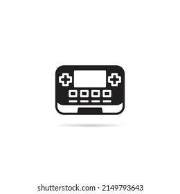 game controller icon on white background