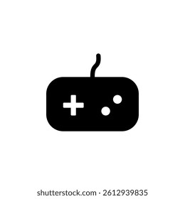 game controller icon. perfect for use in app design, websites, for graphic design projects related to gaming and entertainment.