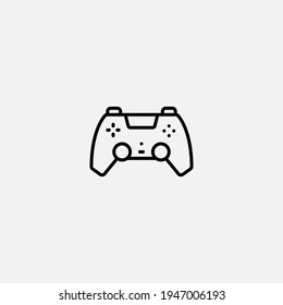 Vector de icono del controlador de juegos,Símbolo, ilustración del logotipo para web y móvil
