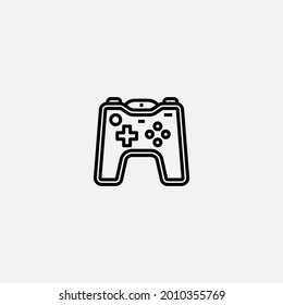 Game controller icon sign vector,Symbol, logo illustration for web and mobile