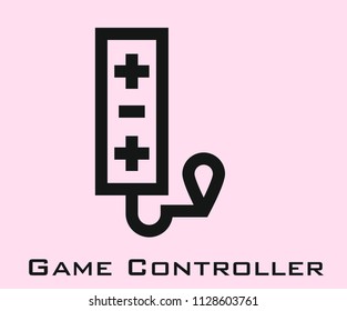 Game controller icon signs