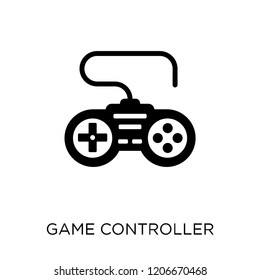 Game controller icon. Game controller symbol design from Entertainment collection.