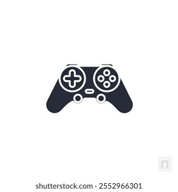 ícone controlador de jogo. controlador de jogo Símbolo assinar para conceito móvel e web design. Ícone de vetor, Ilustração de logotipo, Gráficos de vetor