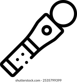 ícone do controlador de jogo. Design De Estilo Linear Fino Isolado Em Plano De Fundo Branco