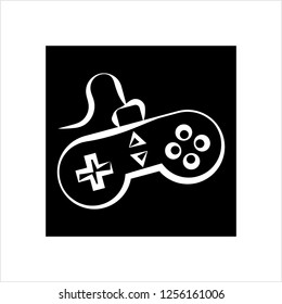 Game Controller Icon Vector Art Illustration