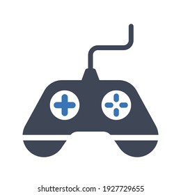 Game controller icon. vector graphics