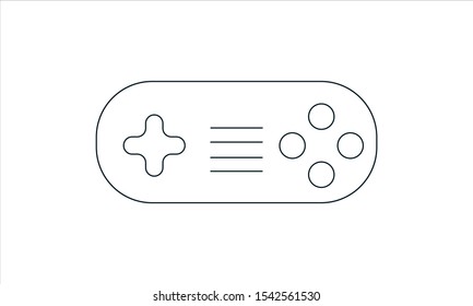  Game controller icon . Vector illustration