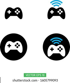 Game controller icon . Vector illustration