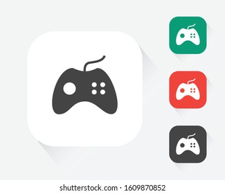 Game controller icon . Vector illustration