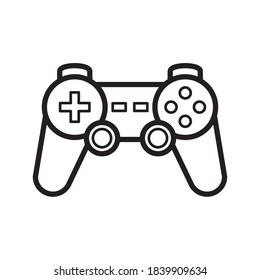 Game Controller Icon Vector Illustration Design