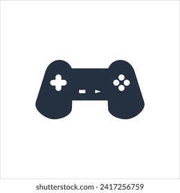 game controller icon vector illustration. joystick gamepad vector. isolated on white background