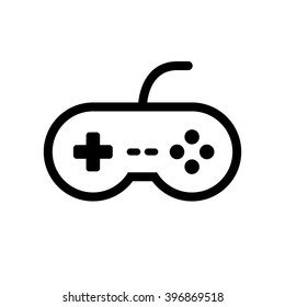 Game controller icon . Vector illustration