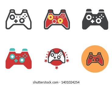 Game controller icon - vector sign