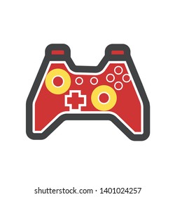 Game controller icon - vector sign