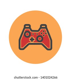 Game controller icon - vector sign