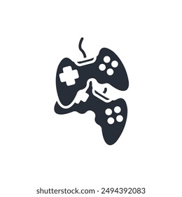 Game controller icon. vector.Editable stroke.linear style sign for use web design,logo.Symbol illustration.