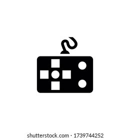 Game controller icon. Video game console sign. Gaming gadgets symbol for web and mobile UI design.