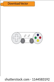 game controller icon,consol controller icon,vector