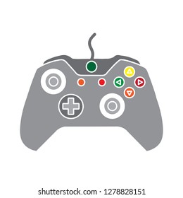 game controller icon-joystick sign-console illustration-gaming illustration-videogame vector