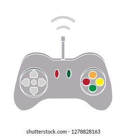 game controller icon-joystick sign-console illustration-gaming illustration-videogame vector
