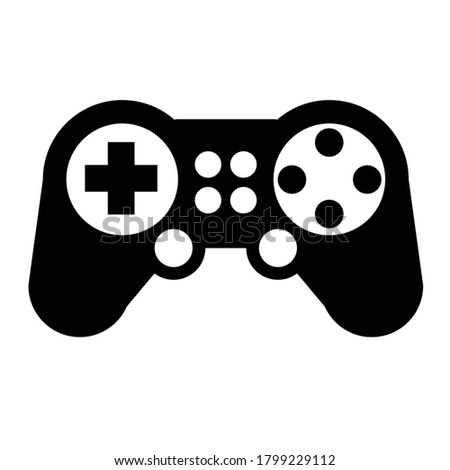 Game Controller Illustration - Game Console EPS 