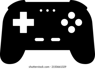 Game controller isolated vector icon.