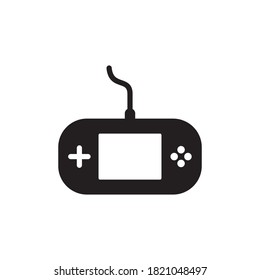 Game Controller, Joy Stick Flat Icon Design Vector Template Illustration