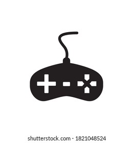 Game Controller, Joy Stick Flat Icon Design Vector Template Illustration