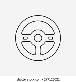 game controller line icon