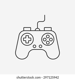 Game Controller Line Icon