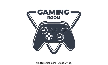 Game Controller Logo Emblem Vector Illustration