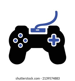 Game Controller, Game Pad Icon .Sports icon. Simple flat vector illustration for your web site design, logo, app, UI.
