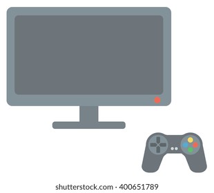 Game controller and screen 