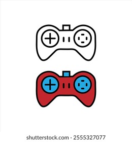  Game controller silhouette vector, game controller icon