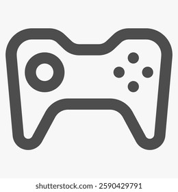 game controller, simple computer hardware icons