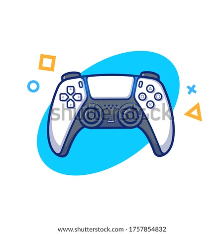 Game Controller Sport Vector Icon Illustration. Technology Game Icon Concept Isolated Premium Vector. Flat Cartoon Style
