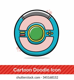 game controller steering wheel doodle