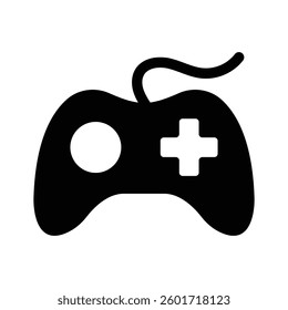 A game controller symbolizing video gaming or entertainment