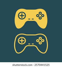 Game controller trendy artwork practical abstract vector illustration colorful valuable design.eps