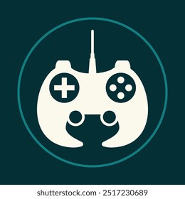 Game controller trendy icon fine abstract vector illustration colorful artwork lovely design.eps