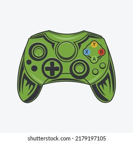 Game Controller Vector Art, Video game console
