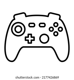 Game Controller vector icon. Can be used for printing, mobile and web applications.