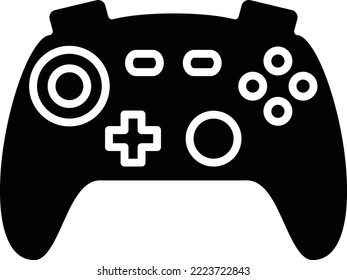 Game Controller vector icon. Can be used for printing, mobile and web applications.